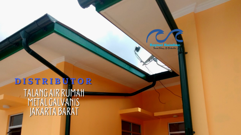 Jual Talang Air Rumah Metal Galvanis Joglo