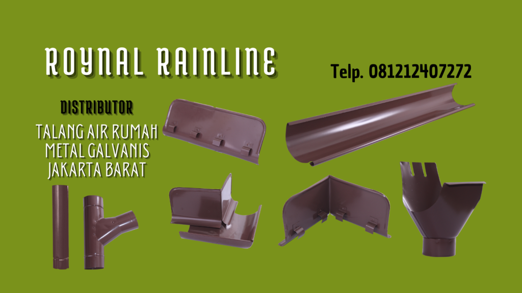 Jual Talang Air Rumah Metal Galvanis Meruya