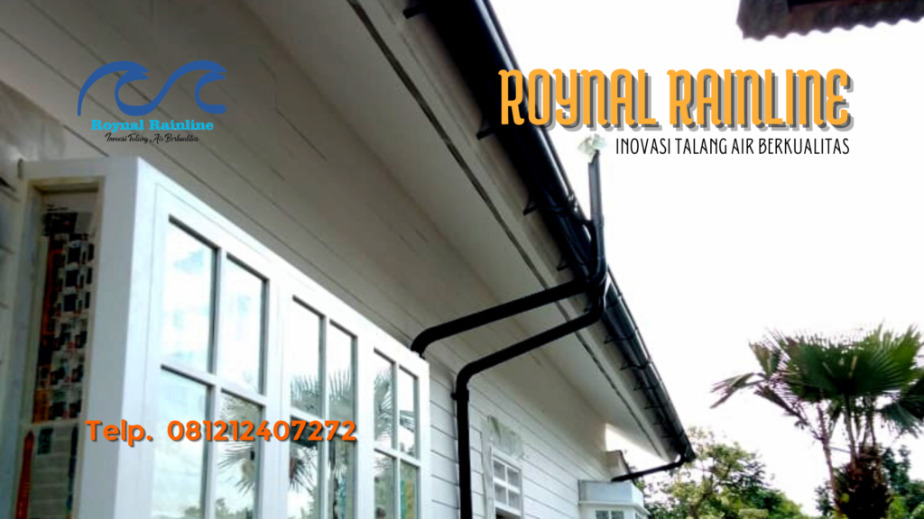 Jual Talang Air Rumah Metal Galvanis Permata Buana 081212407272