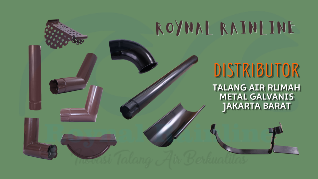 Jual Talang Air Rumah Metal Galvanis Kemanggisan