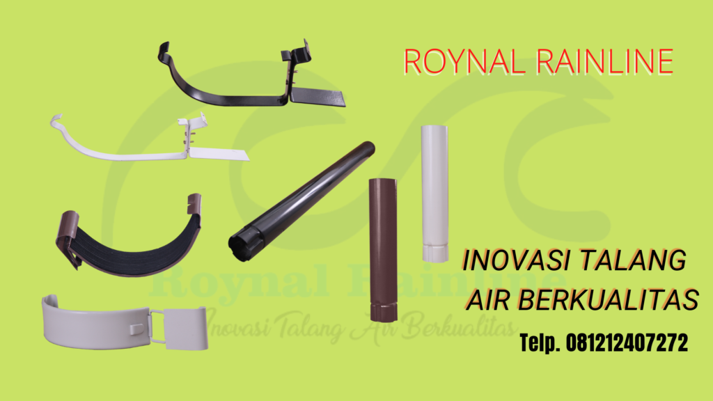Jual Talang Air Rumah Metal Galvanis Jati Padang