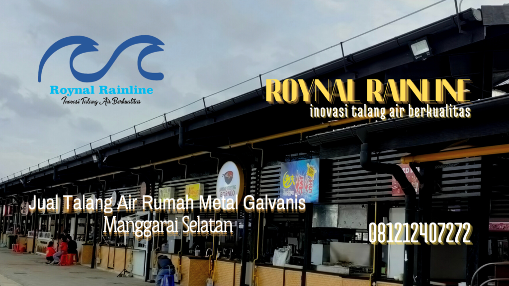Jual Talang Air Rumah Metal Galvanis Manggarai Selatan