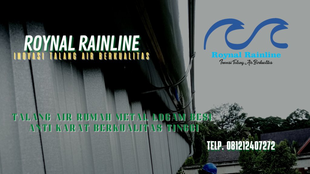 Jual Talang Air Rumah Metal Galvanis Kebayoran Lama Utara