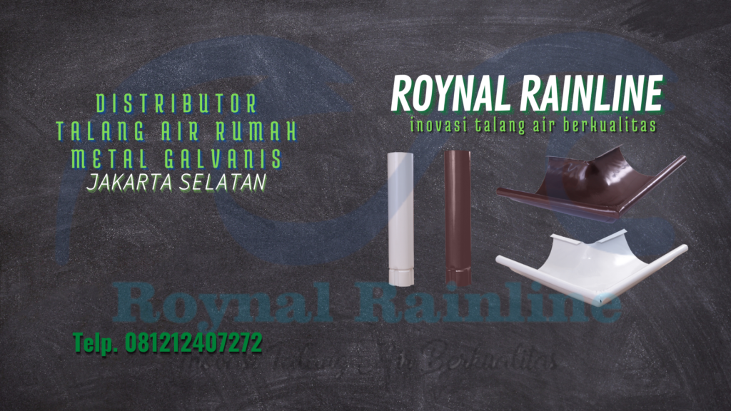 Jual Talang Air Rumah Metal Galvanis Kebayoran Lama Selatan