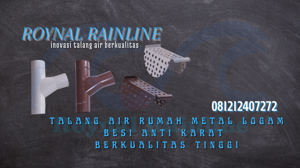 Jual Talang Air Rumah Metal Galvanis Cipulir