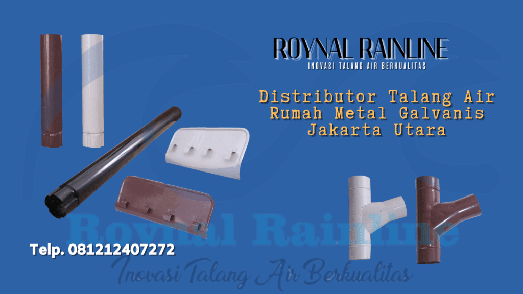 Jual Talang Air Rumah Metal Galvanis Kalibaru