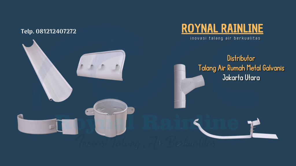 Jual Talang Air Rumah Metal Galvanis Jakarta Utara