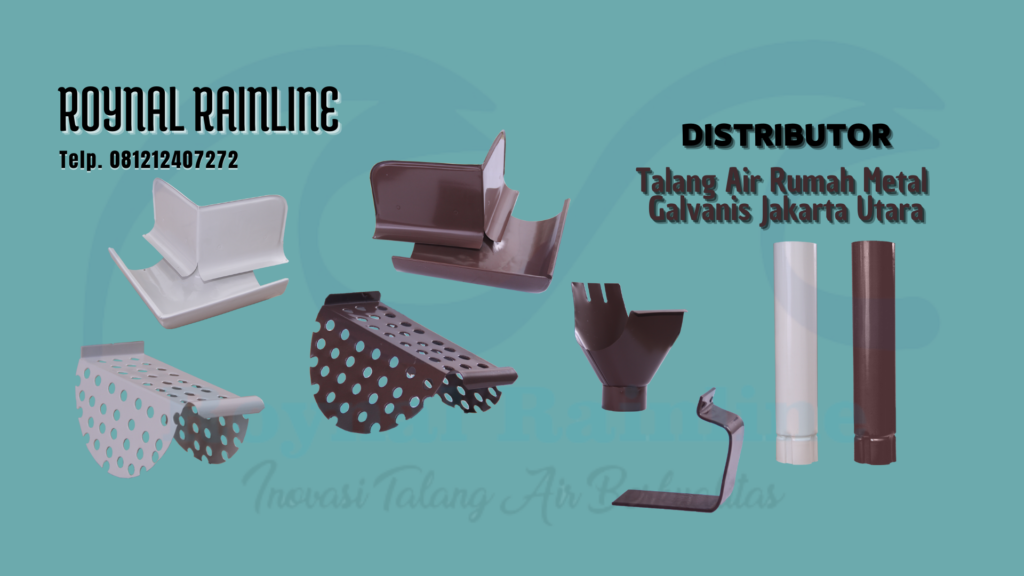Jual Talang Air Rumah Metal Galvanis Semper Timur
