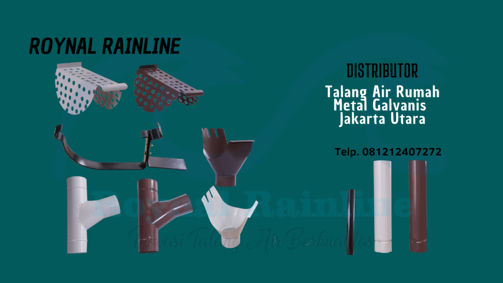Jual Talang Air Rumah Metal Galvanis Koja