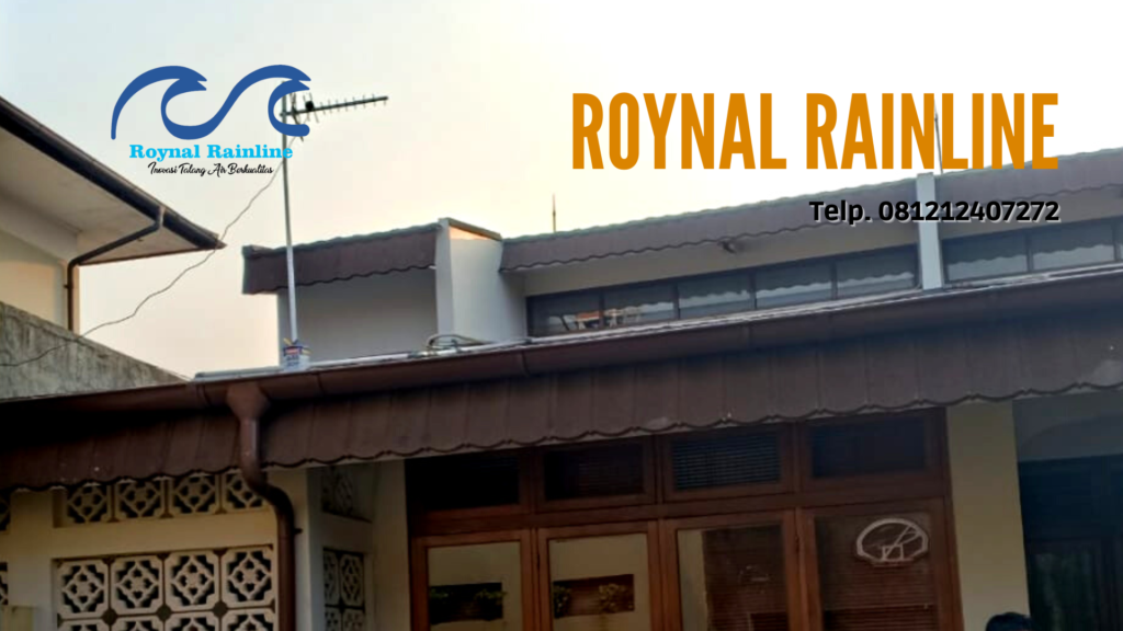 Jual Talang Air Rumah Metal Galvanis Lagoa