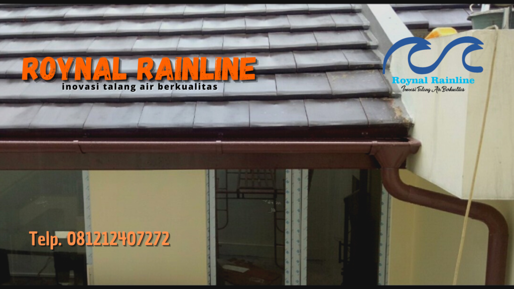 Jual Talang Air Rumah Metal Galvanis Rawa Badak Utara