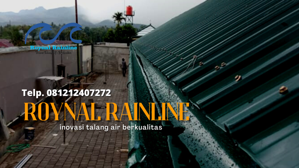 Jual Talang Air Rumah Metal Galvanis Tugu Selatan