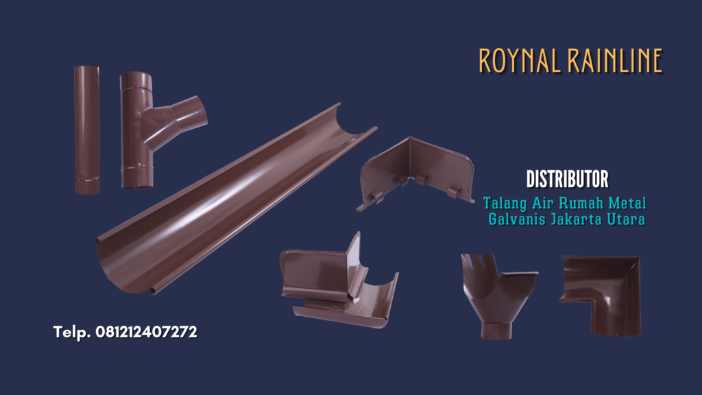 Jual Talang Air Rumah Metal Galvanis Tugu Selatan
