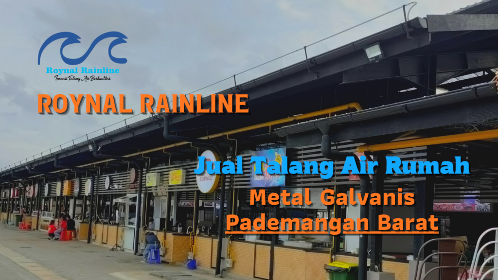 Jual Talang Air Rumah Metal Galvanis Pademangan Barat