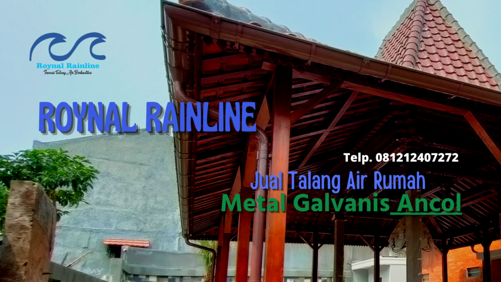 Jual Talang Air Rumah Metal Galvanis Ancol