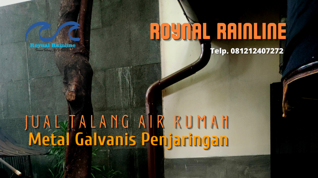 Jual Talang Air Rumah Metal Galvanis Penjaringan