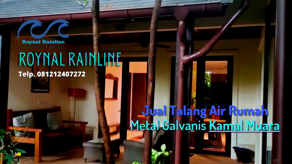 Jual Talang Air Metal Galvanis Kamal Muara