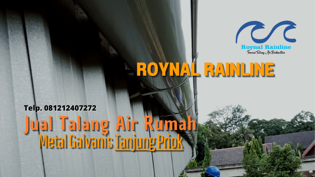 Jual Talang Air Rumah Metal Galvanis Tanjung Priok