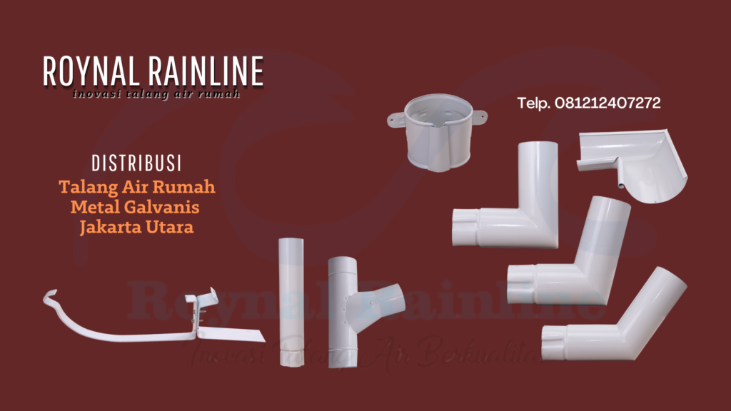 Jual Talang Air Rumah Metal Galvanis Warakas