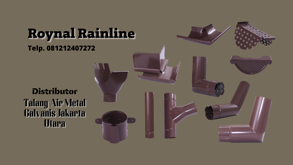 Jual Talang Air Rumah Metal Galvanis Mayang Permai PIK