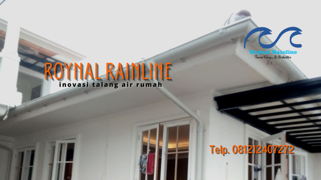 Jual Talang Air Rumah Metal Galvanis Camar Permai PIK