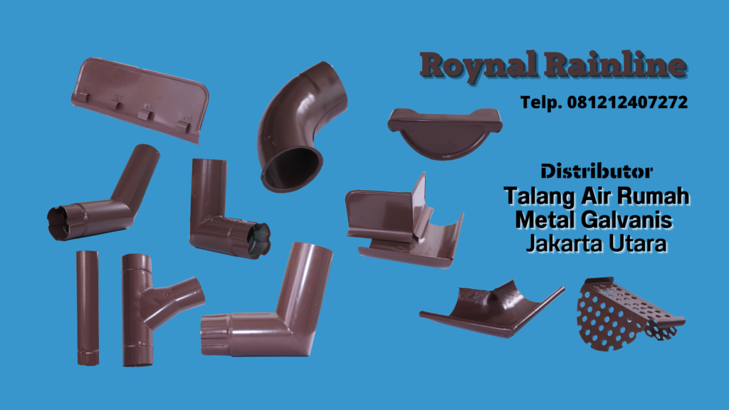 Jual Talang Air Rumah Metal Galvanis Camar Indah PIK