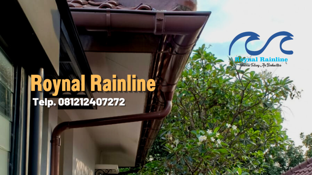 Jual Talang Air Rumah Metal Galvanis Piano PIK