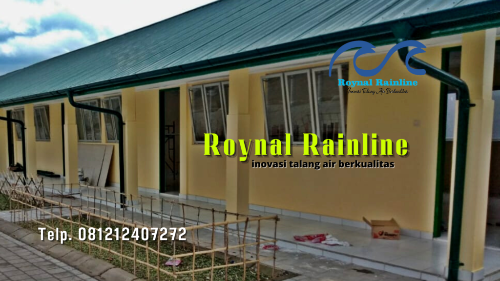 Jual Talang Air Rumah Metal Galvanis Melody Golf