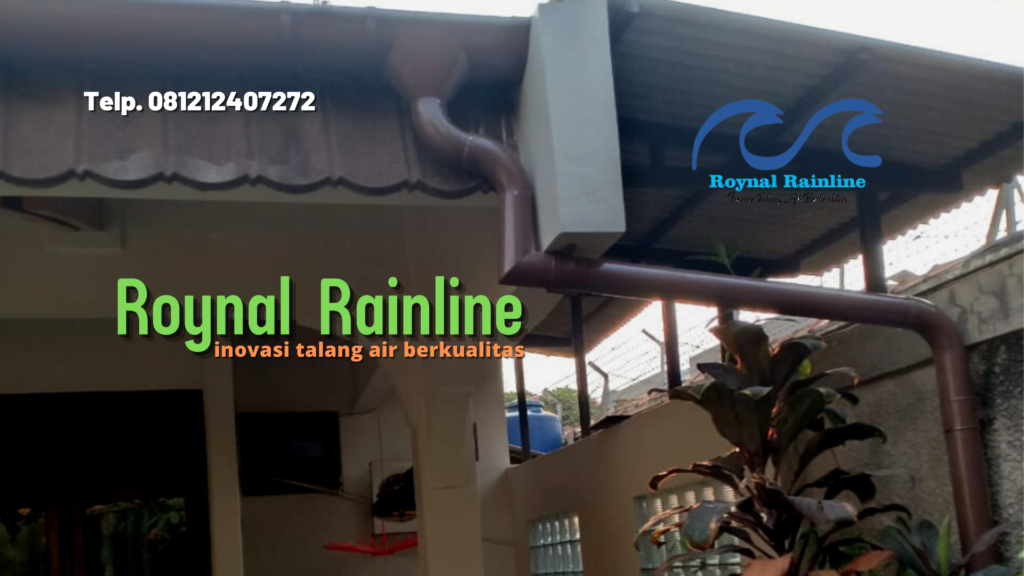 Jual Talang Air Rumah Metal Galvanis Chopin Signature