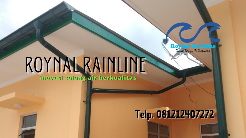 Jual Talang Air Rumah Metal Galvanis Manhattan