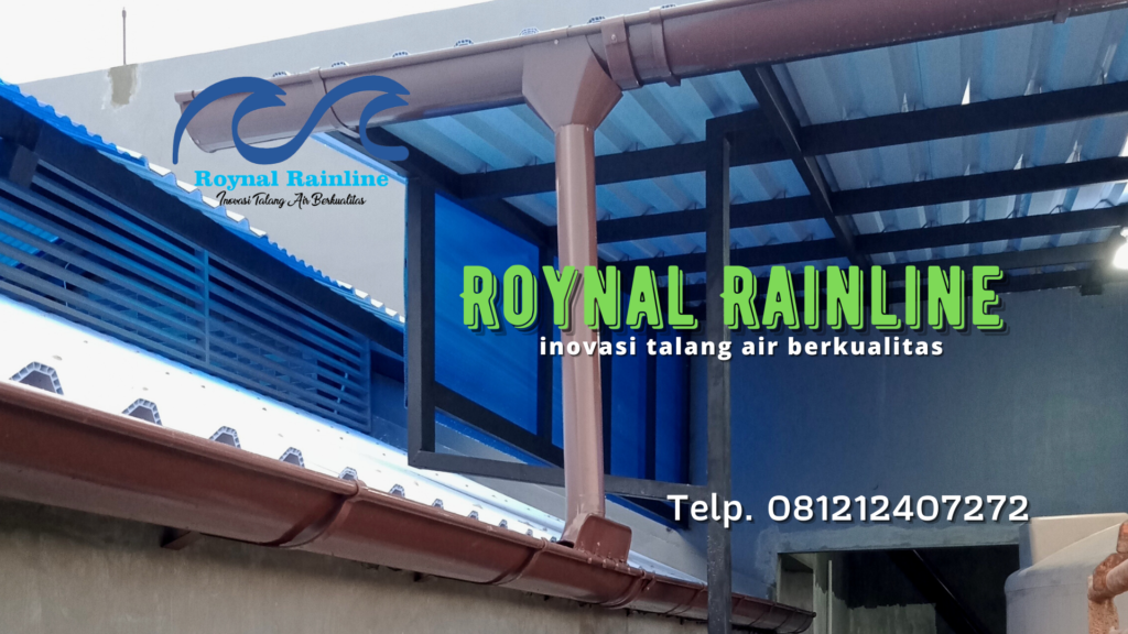 Jual Talang Air Rumah Metal Galvanis Permata Golf